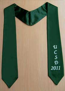 Graduation Stole - Click here for view details